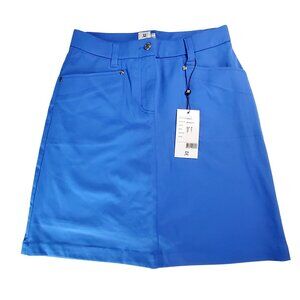 Daily Sports Womens Cosmic Blue Golf Skort Size 6 Lightweight Stretch Material